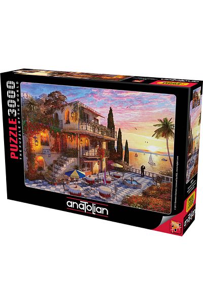 Anatolian Puzzle Anatolian 3000 Pieces Romance in the Mediterranean 4911