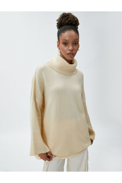 Koton Акриловий пуловер з великою водолазкою