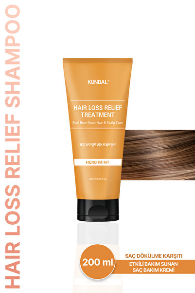 Kundal Saç Dökülmelerine Karşı Bakım Kremi Hair Loss Relief Treatment (HERB M...