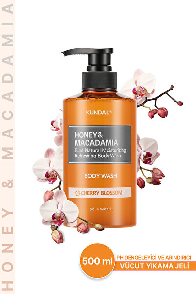 Kundal Ph Dengeleyici ve Arındırıcı Vücut Yıkama Jeli KUNDAL Honey&Macadamia ...