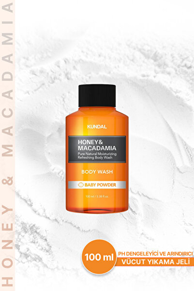 Kundal Ph Dengeleyici ve Arındırıcı Vücut Yıkama Jeli KUNDAL Honey & Macadami...
