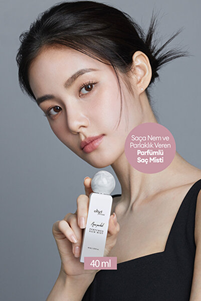 Kundal Nem ve Parlaklık Veren Parfümlü Saç Misti KUNDAL Perfumed Hair Mist 40ml (Rose Petals)