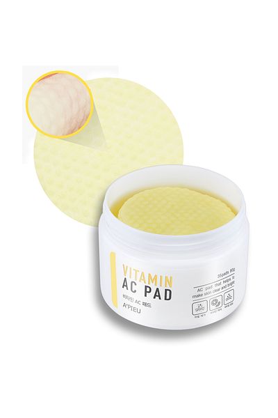 Missha Vitamin Content Revitalizing Smoothing Cotton Pad (35Pcs) a'Pieu Vitamin Ac Pad