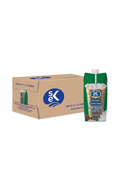 Sek Laktozsuz Latte 330 ML X 12
