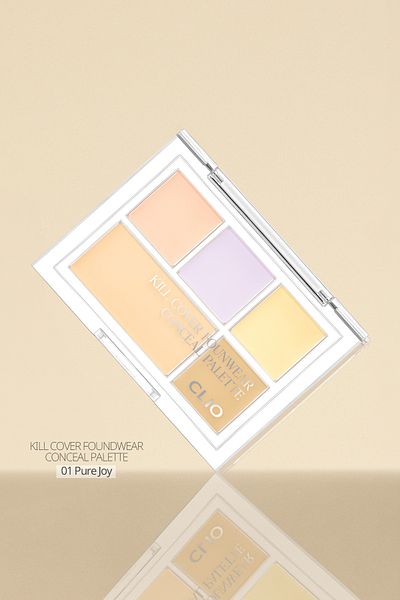 CLIO CLIO Kill Cover Founwear Conceal Palette - نسيج كريمي، Joy Pure