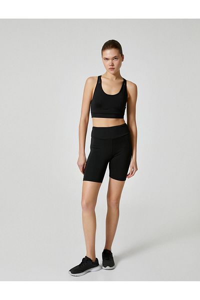 Koton Sports Biker Leggings High Waist Slim Fit