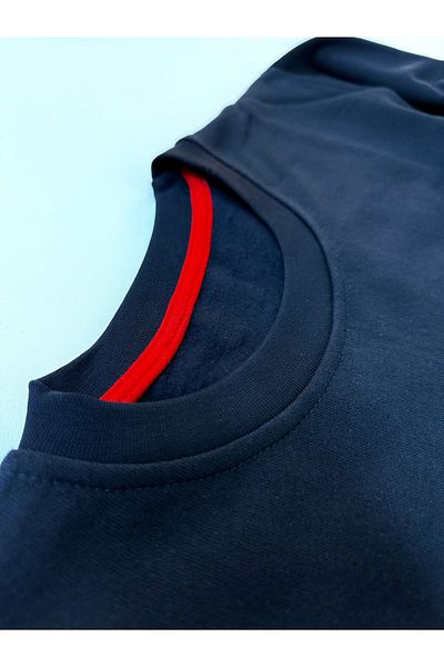 ekis collection Φούτερ με λαιμόκοψη μεγάλου μεγέθους μπορντό