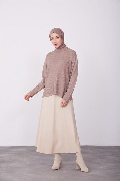 Armine Mink Sweater - 23Kd9001 Model