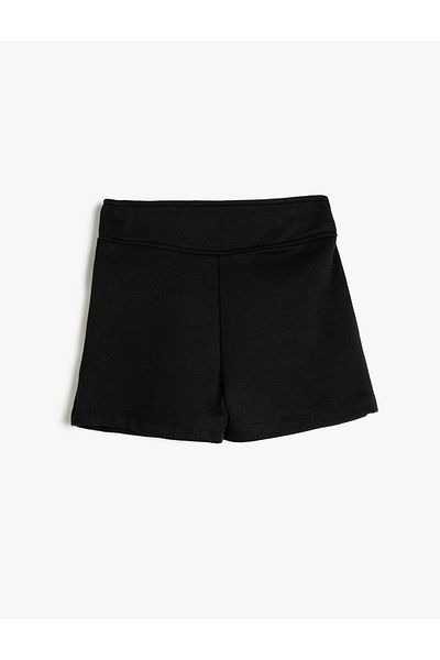 Koton Elastic Waist Basic Shorts Skirt