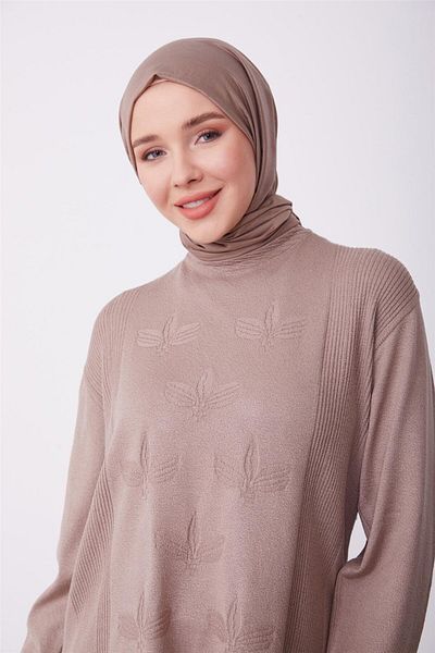 Armine Mink Sweater - 23Kd9005 Model
