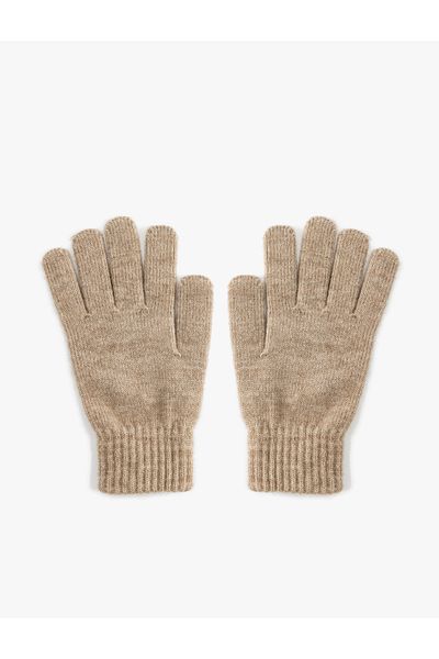 Koton Basic Knitted Gloves
