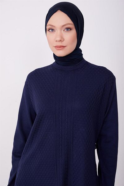 Armine Πουλόβερ Navy Blue - Μοντέλο 23kd9001