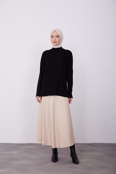 Armine Pulover negru - 23kd9004 Model