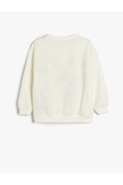 Koton Powerpuff Girls Licensed Long Sleeve Sweatshirt - Crew Neck