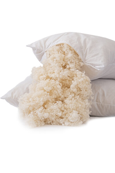 DECOZEN BONCUK YÜN YASTIK