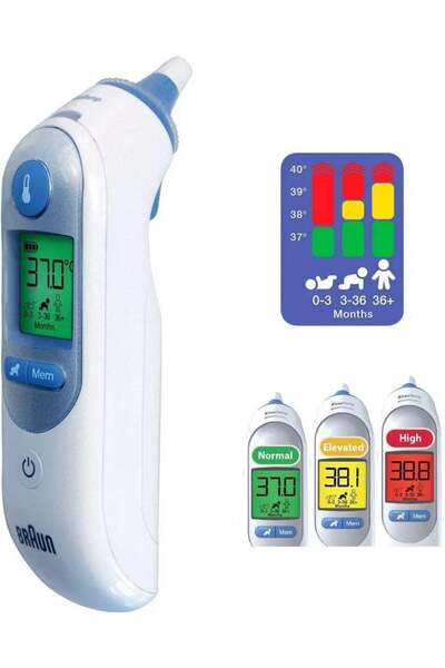 Braun مقياس حرارة الأذن Thermoscan 7