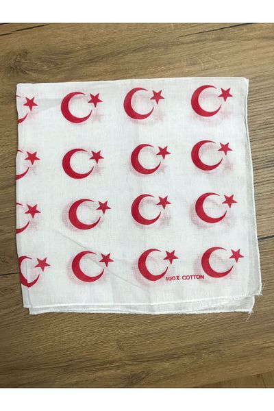 Asyabayrak Bandană imprimată cu stelele lunii
