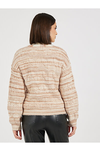 Styli Regular Fit Ombre Knit Button Down Cardigan