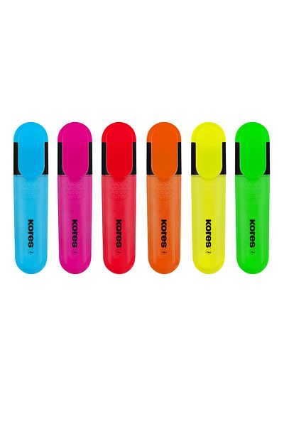 kores 36160 Highlighter 6 Colors
