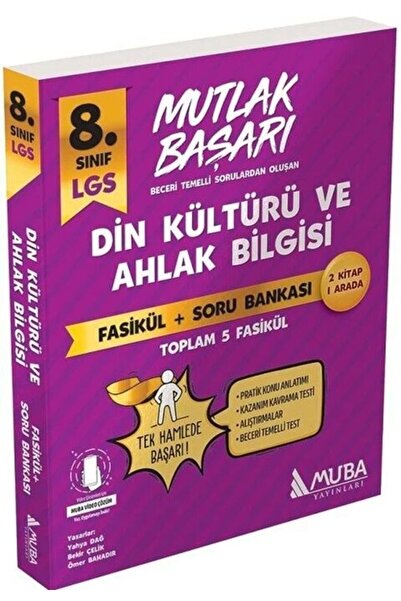 Referans Yayınları Muba Yayınları Mutlak Başarı 8. Sınıf LGS Din Kültürü ve Ahlak Bilgisi Fasikül + Soru Bankası