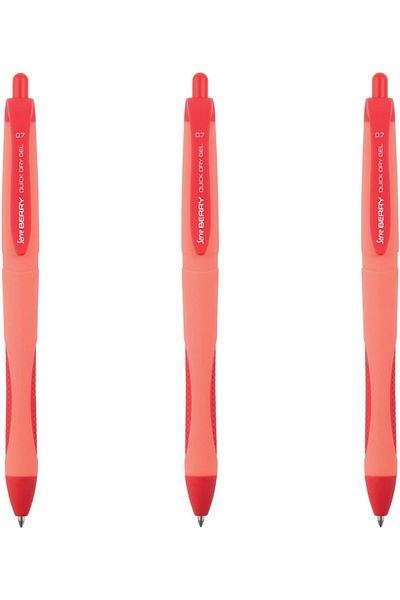 STOREMAX Ysstorex Gel Pen Berry 07 Red Set of 3 Starcolxollection 655141