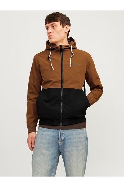 Jack & Jones Мъжко сезонно бомбър яке - JJERUSH HOOD