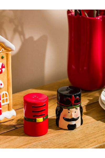 LC Waikiki New Year's Collection Mixed Ceramic Salt and Pepper Shaker