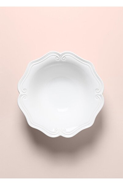 The Mia White Grande Salad Bowl - 29X10 cm Grd0018