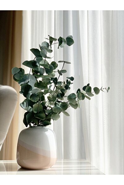 YAPAY ÇİÇEKÇİNİZ Şoklanmış Büyük Okaliptus Demeti