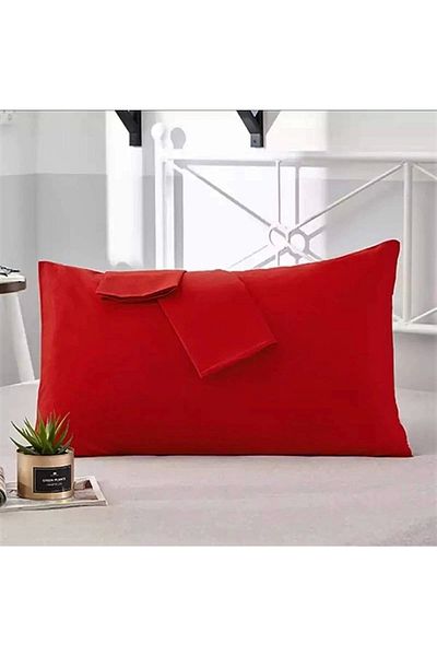 NİVEMESHOME Red Pillow Case