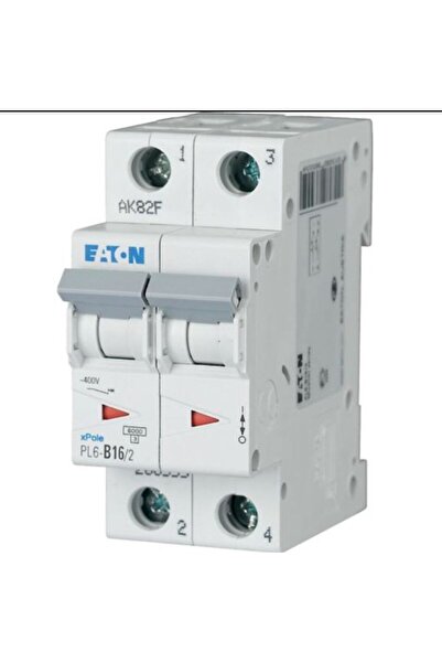 Eaton PL6-B16/2 OTOMATİK SİGORTA - 6KA - B EĞRİSİ - Y7-286555