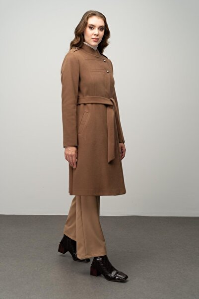 Olcay Dvouřadý kabát – podrobný náramek, TABA 3039