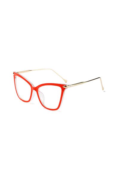 Toz Vintage Red Zonita Blue Light Protection Vintage & Retro Glasses