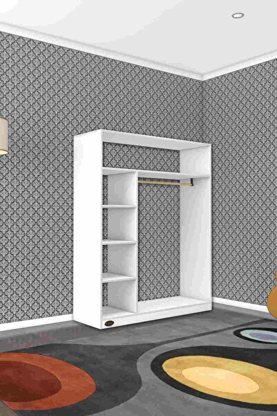 Kenzlife Giysi Dolabı Necmettin 150*120*40 Byz Gardırop