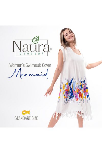 NAURA Concept Φόρεμα παραλίας Peshtemal