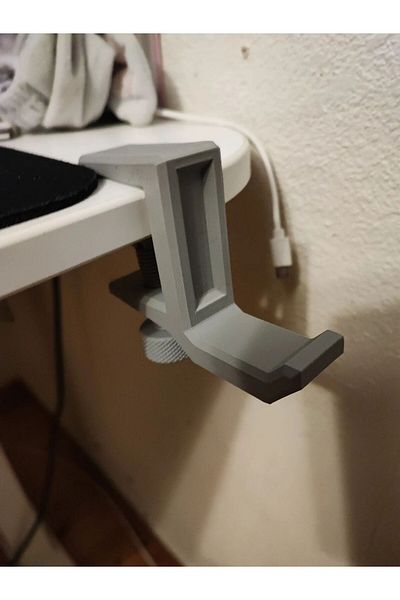 WELLCUT Adjustable Compression Headphone Holder - Desktop Stand
