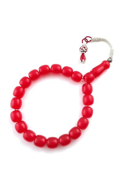 TESBİHCİBABA Mascot Size Fire Amber Rosary