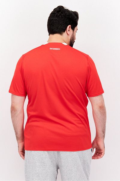 Puma Men Sportswear Fit Short Sleeve Outdoor Jersey, Red
