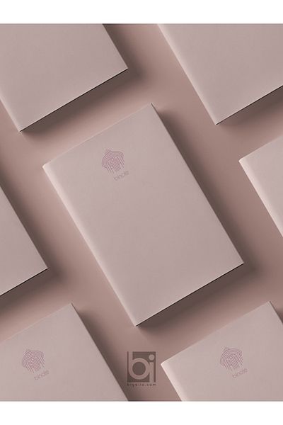 Bi bigelio Pink Set of 3 Bi Note Wire Stitched Notepad