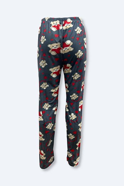 Pijamarket Partea de jos de pijama confortabilă, fără buzunar, cu textura moale