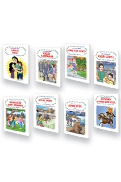 Tandem Yayınları 3 and 4. Öykü Ve Masal Gemisi Story Set for Grades 8 Books