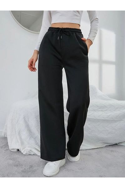 kallima Pantaloni de sport cu buzunar ascuns, cu șireturi, cu talie înaltă, cu talie înaltă