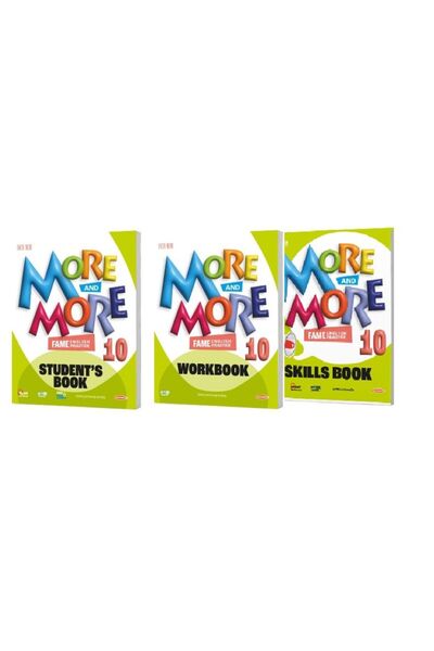 Kurmay ELT More And More 10. Sınıf Students Book & Workbook & Skılls Book 3 L...