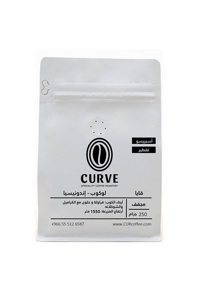 Curve COFFEE BEAN QIYA INDONESIA 250G