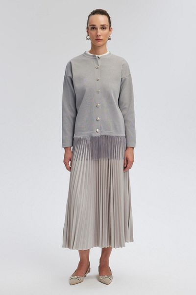 Touché Privé Strickjacke - Quastendetail