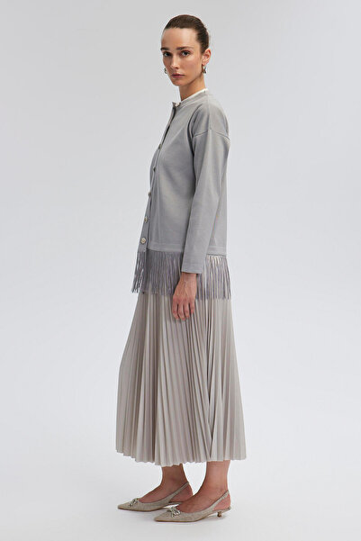 Touché Privé Πλεκτό Μπουφάν - Φούντα Αναλυτικά