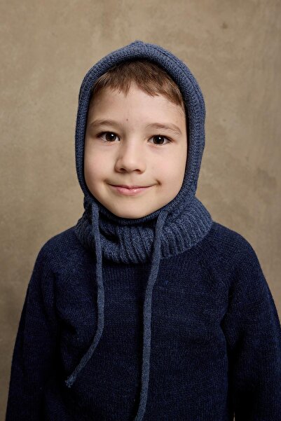 Fahhar Kids Дитяча шапка з шнурком Indigo