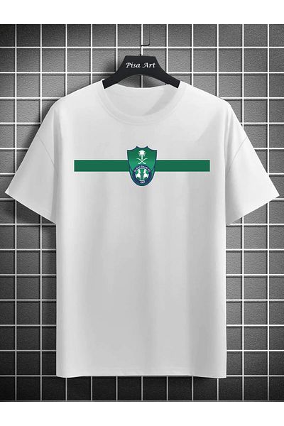Pisa Art AL Ahli Μινιμαλιστικό Σχέδιο Unisex Μπλουζάκι θαυμαστών