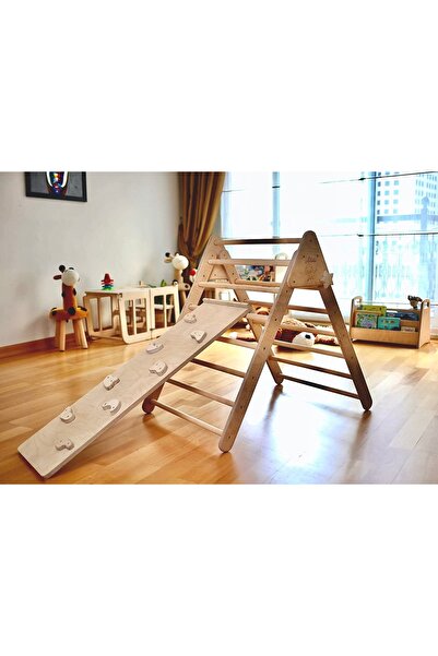 KIDOPPO Pikler Triangle and Climbing Ramp