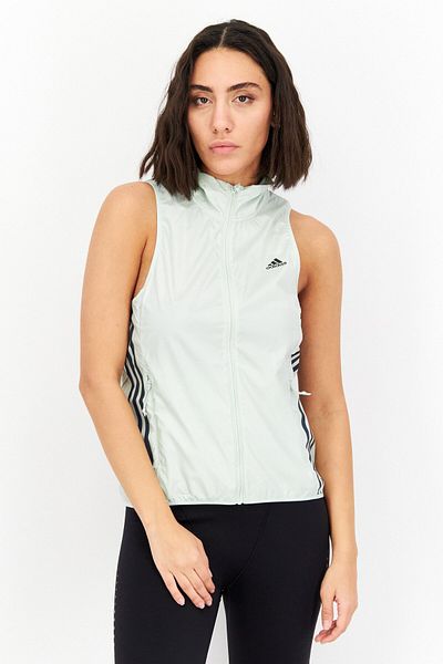 adidas Women Sportswear Fit Sleeveless Training Vest, Light Green